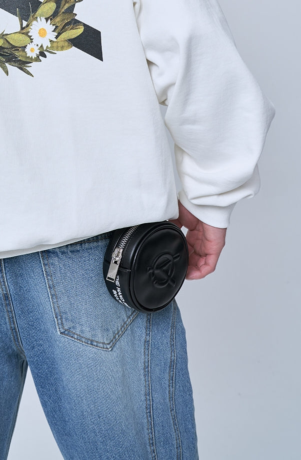 オーワイ(OY) LOGO COIN POUCH BAG-BLACK