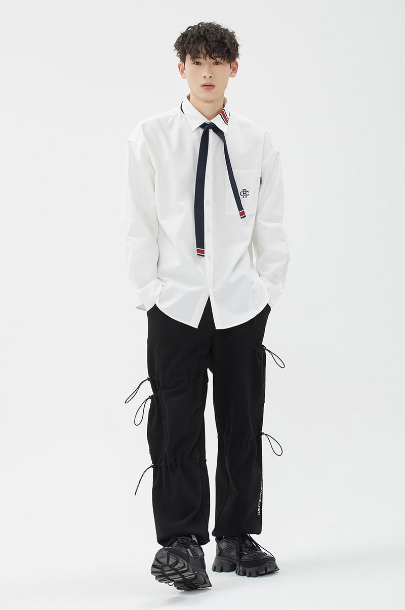 ROMANTIC CROWN(ロマンティック クラウン)  RC CLUB TIE SHIRT_WHITE