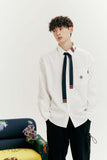 ROMANTIC CROWN(ロマンティック クラウン)  RC CLUB TIE SHIRT_WHITE