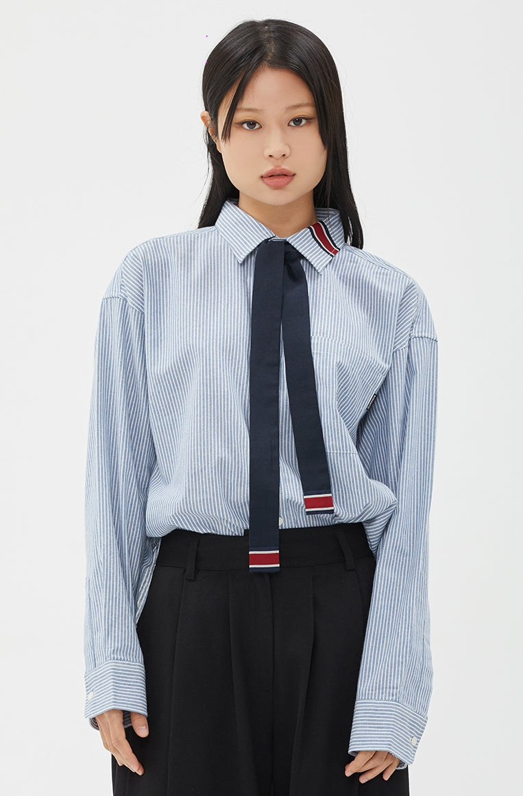 ROMANTIC CROWN(ロマンティック クラウン) RC CLUB TIE SHIRT_BLUE