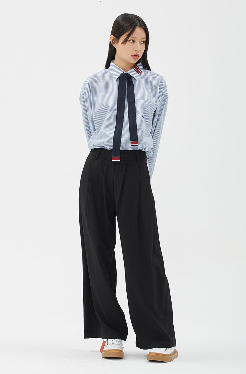 ROMANTIC CROWN(ロマンティック クラウン) RC CLUB TIE SHIRT_BLUE