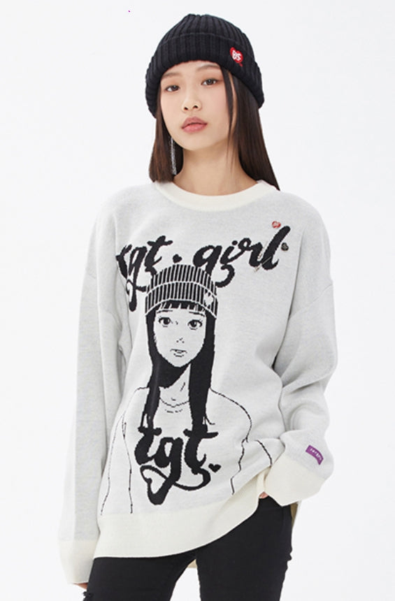 TARGETTO(ターゲット) TGT GIRL KNIT_OATMEAL