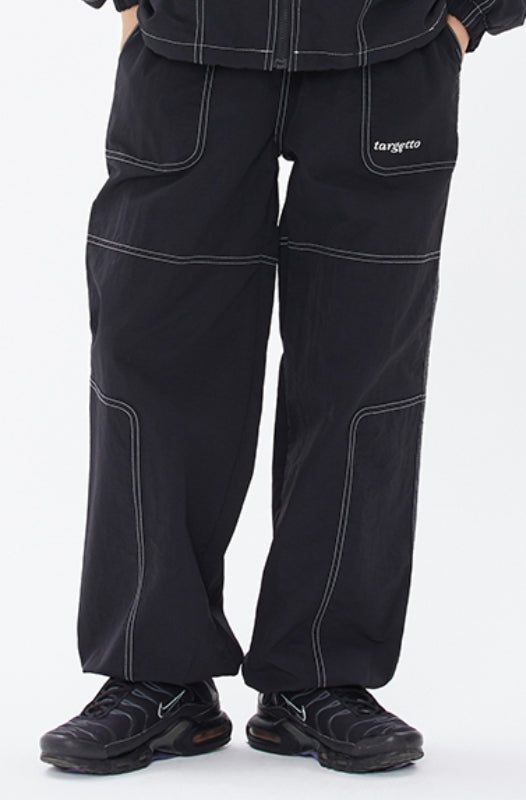 TARGETTO(ターゲット) STITCH TRAINING PANTS_BLACK
