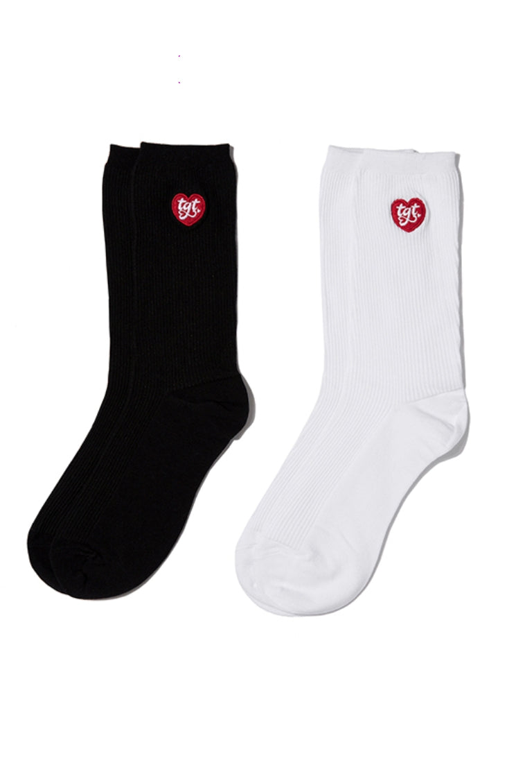 TARGETTO(ターゲット) HEART LOGO SOCKS_MIX