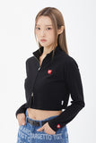TARGETTO(ターゲット) TWO WAY ZIP UP_BLACK