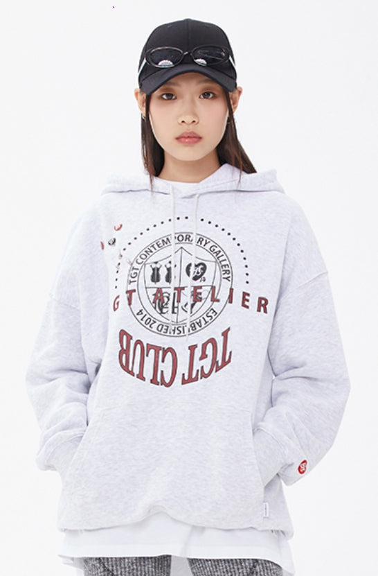 TARGETTO(ターゲット) ATELIER HOODIE_LIGHT GREY