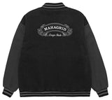 mahagrid (マハグリッド) DENIM VARSITY JACKET [BLACK]