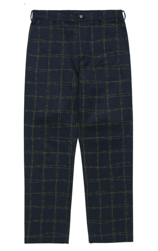mahagrid (マハグリッド) WIRE CHINO PANT [NAVY]
