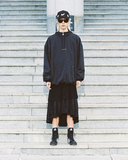 アジョバイアジョ(AJOBYAJO)     Oversized Hooded Anorak [Black]