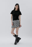 curetty (キュリティー) C BURNOUT BASIC T-SHIRT_BLACK