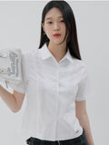 curetty (キュリティー) C BASIC HALF-SLEEVE SHIRT_WHITE