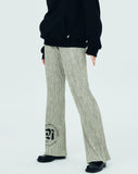 NCOVER（エンカバー）ROMAN TYPO PLEATS PANTS-BEIGE