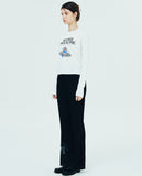 NCOVER（エンカバー）OBJECT POINT LONG SLEEVE-WHITE