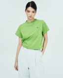 NCOVER（エンカバー）SMALL ROMAN TYPO LOGO TSHIRT-OLIVE GREEN