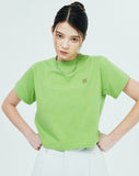 NCOVER（エンカバー）SMALL ROMAN TYPO LOGO TSHIRT-OLIVE GREEN