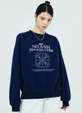 NCOVER（エンカバー）APOCALYPSE CLOVER SWEATSHIRT-NAVY