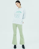 NCOVER（エンカバー）APOCALYPSE CLOVER SWEATSHIRT-WHITE MELANGE