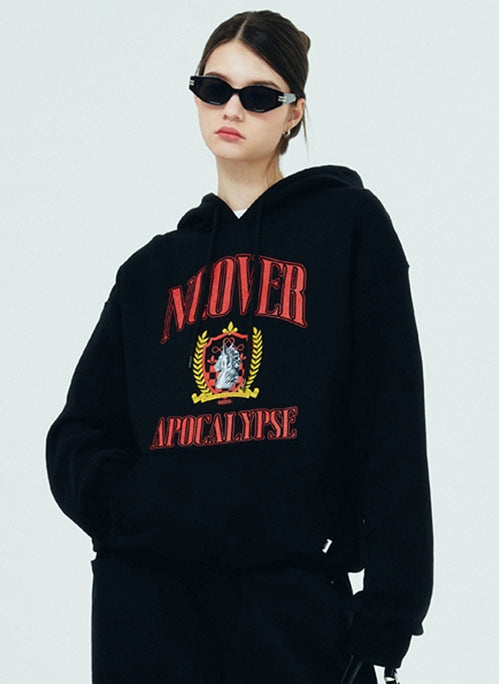 NCOVER（エンカバー）CHESS EMBLEM HOODIE-BLACK