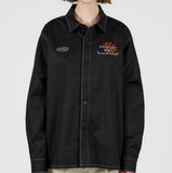 アクメドラビ(acme' de la vie) SUN LOGO LONG SLEEVE SHIRT BLACK