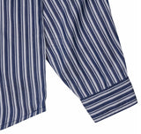 アクメドラビ(acme' de la vie) BASIC LOGO STRIPE SHIRT NAVY