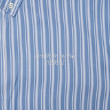 アクメドラビ(acme' de la vie) BASIC LOGO STRIPE SHIRT SKYBLUE