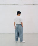 A NOTHING (エーナッシング)SILKY-COTTON LONG LAYERED 1/2 TEE (Ivory)