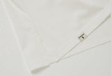 A NOTHING (エーナッシング)SILKY-COTTON LONG LAYERED 1/2 TEE (Ivory)