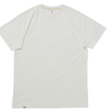A NOTHING (エーナッシング)SILKY-COTTON LONG LAYERED 1/2 TEE (Ivory)