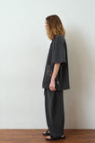 A NOTHING (エーナッシング)  SOLAR PIGMENT BALLOON SWEAT PANTS (Charcoal)