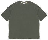 A NOTHING (エーナッシング) VINTAGE P. DYEING CUT-OUT BOX 1/2 TEE (Khaki)