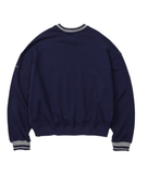 アジョバイアジョ(AJOBYAJO)         Logo Oversized Sweatshirt [Navy]