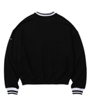 アジョバイアジョ(AJOBYAJO)          Logo Oversized Sweatshirt [Black]
