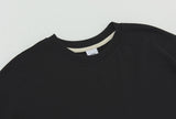 A NOTHING (エーナッシング) VINTAGE P. DYEING CUT-OUT BOX TEE (Black)