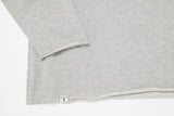 A NOTHING (エーナッシング) VINTAGE P. DYEING CUT-OUT BOX TEE (Gray)