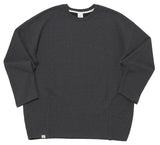 A NOTHING (エーナッシング) HEAVY-TERRY BALLOON SWEAT BOX TEE (Charcoal)
