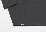 A NOTHING (エーナッシング) HEAVY-TERRY BALLOON SWEAT BOX TEE (Charcoal)