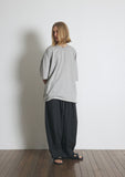 A NOTHING (エーナッシング) HEAVY-TERRY BALLOON SWEAT PANTS (Charcoal)