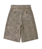 アジョバイアジョ(AJOBYAJO)          Twofold Leopard Shorts [Beige]