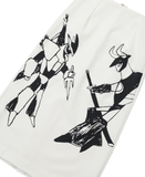 アジョバイアジョ(AJOBYAJO)          Robots Duel Skirt [White]