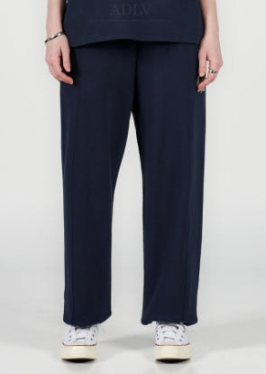 アクメドラビ(acme' de la vie) SCRIPT LOGO EMBROIDERY LONG PANTS NAVY