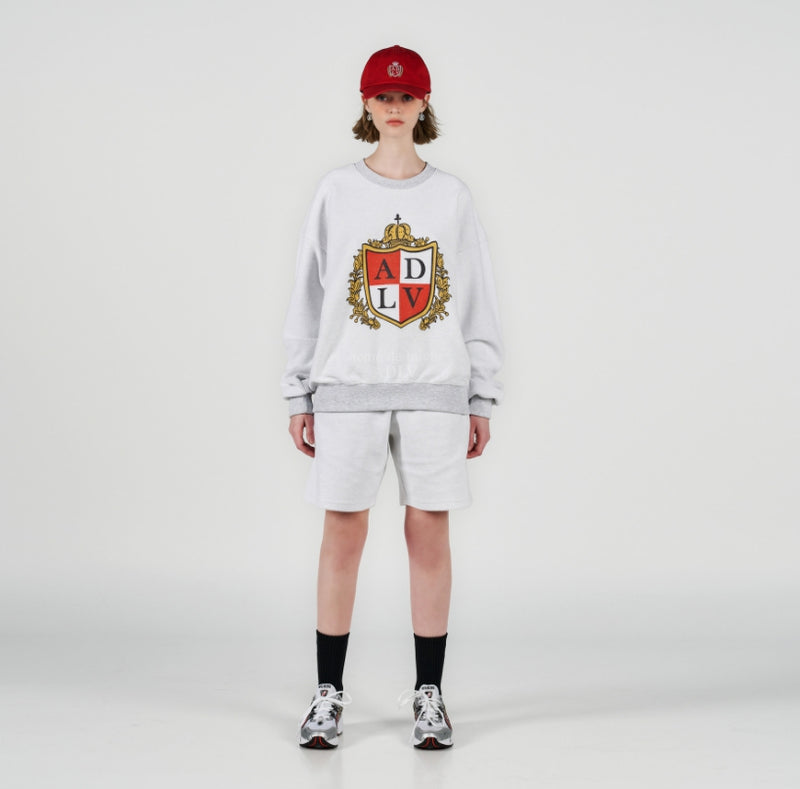 アクメドラビ(acme' de la vie) NOBLE LOGO INSIDE OUT SHORT PANTS MELANGE