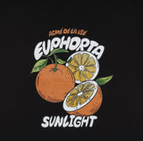 アクメドラビ(acme' de la vie) EUPHORIA SUNLIGHT FRUIT SHORT SLEEVE T-SHIRT BLACK