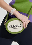 ワンダービジター(WONDER VISITOR) Classic oval mini cross bag [Olive]