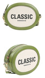 ワンダービジター(WONDER VISITOR) Classic oval mini cross bag [Olive]