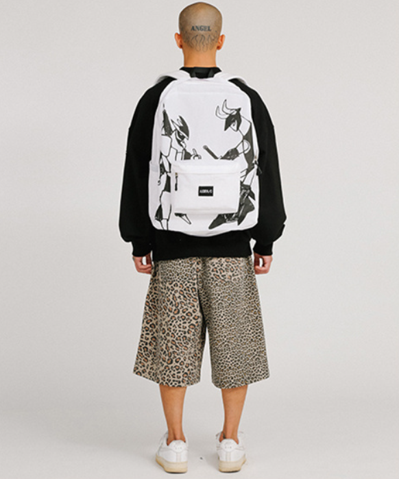 アジョバイアジョ(AJOBYAJO)           Robots Duel Backpack [White]