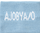 アジョバイアジョ(AJOBYAJO)           Big Logo Head Band [Sky Blue]