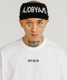 アジョバイアジョ(AJOBYAJO)           Big Logo Head Band [Black]