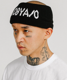 アジョバイアジョ(AJOBYAJO)           Big Logo Head Band [Black]