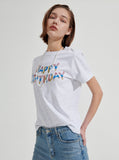 ワンダービジター(WONDER VISITOR) HBD T-shirt