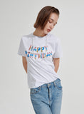 ワンダービジター(WONDER VISITOR) HBD T-shirt